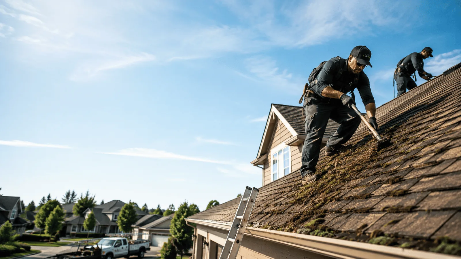 Roof Moss Removal in Brunswick, OH near me